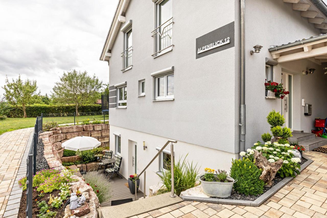 Ferienwohnung Alpenblick Zwiefalten Dış mekan fotoğraf